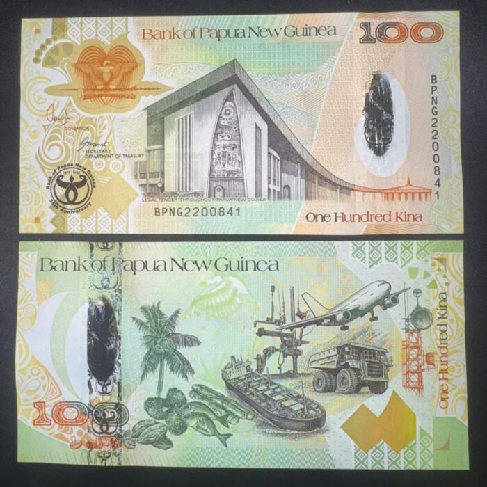 Papua New Guinea  100 Kina 2008 UNC